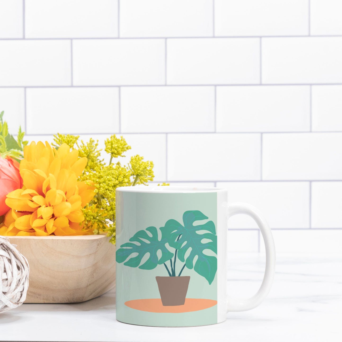 Monstera Mug -11oz