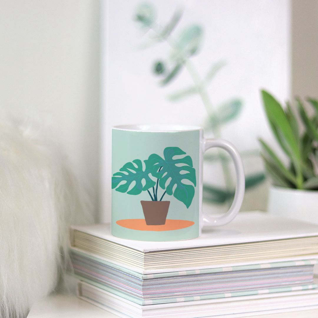 Monstera Mug -11oz